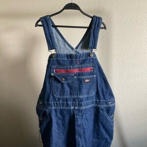 Dickies Stonewashed Indigo Bib Overalls